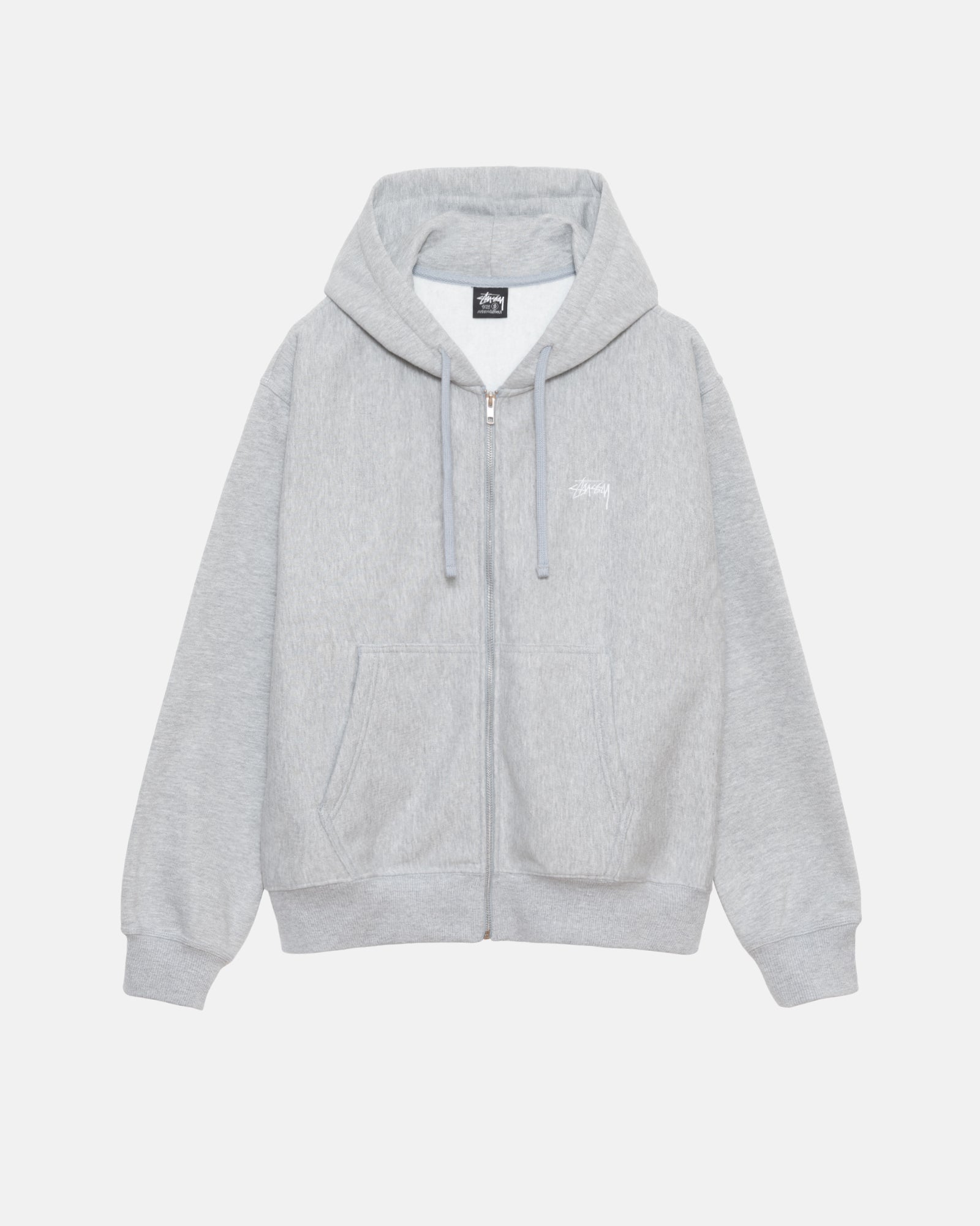 STOCK LOGO ZIP HOODIE